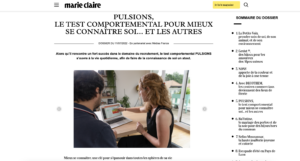 Article - Pulsions, le test comportemental