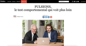 Article Forbes - Pulsions, le test comportemental